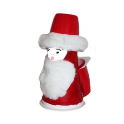 Père Noël en pot de yaourt