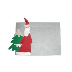 Explications pour fabriquer un cadre photo Père Noël