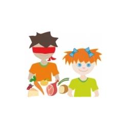 gouter les yeux bandés