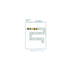 Suite logique pour les enfants de PS maternelle exercice 