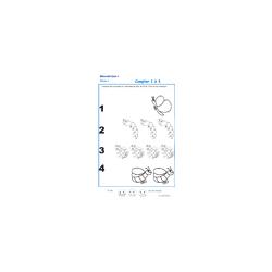 exercice 1 pour apprendre à compter de 1 à 3 