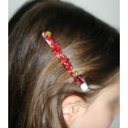 Explications pour fabriquer une barrette perles
