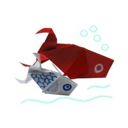 Petits poissons en papier