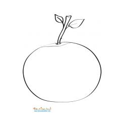 Mosaïque de la pomme à imprimer 