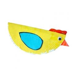Explications pour fabriquer facilement une poule en carton