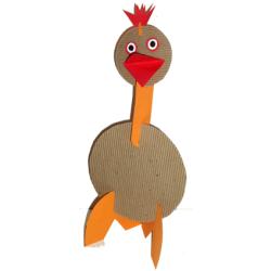 Fabriquer une poule à construire comme un puzzle
