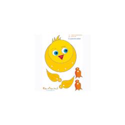 Modele du poussin animé a imprimer