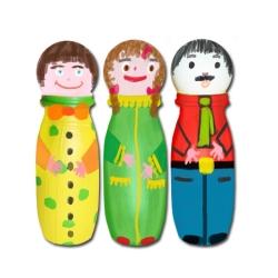 Jeu de quilles en personnages