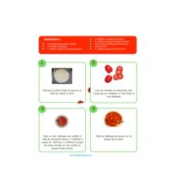 Recette de la tarte à la tomate illustrée