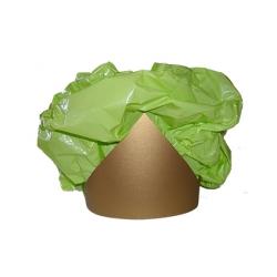 Diadème à collerette en sac plastique
