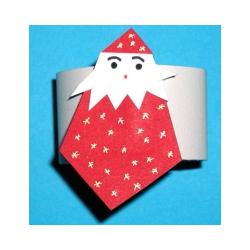 Rond de serviette Père Noël