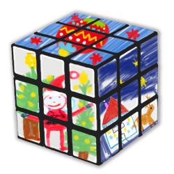 Rubik cube pour Noël