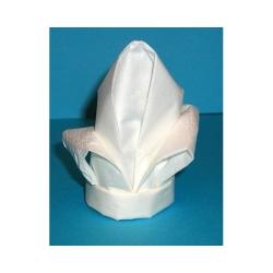pliage serviette fleur de lys