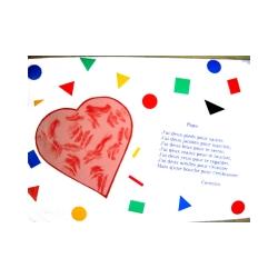 set de table pour la fête des pères