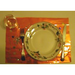 Set de table pour les f&ecirc;tes de fin d'année