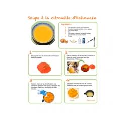 Recette de la soupe à la citrouille d'Halloween