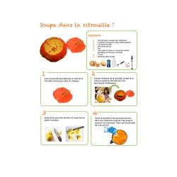 Recette de la soupe dans la citrouille à imprimer