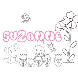 prénom suzanne