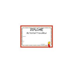 Diplôme de l'enfant travailleur