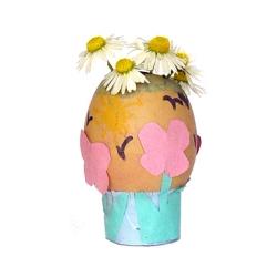 Vase oeuf envoyé par Benjamin et sa maman