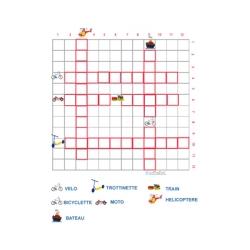Grilles de mots croisés divers maternelle