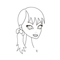 Dessin de visage