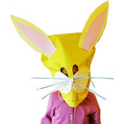 masque géant de lapin