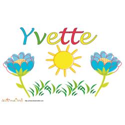 prénom yvette