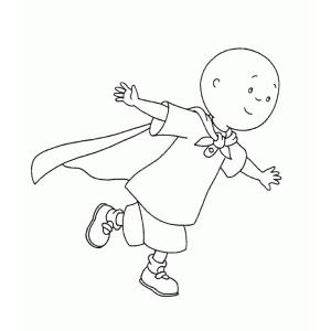 Coloriage Caillou gratuit