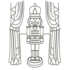 Coloriage Casse-noisette en pdf