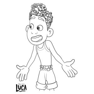 Coloriage d'Alberto
