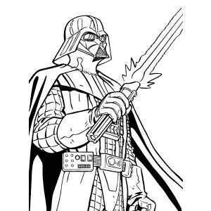 Coloriage Dark Vador