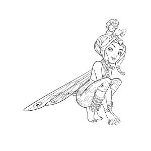 Retrouvez un coloriage de KUKI et imprimez un dessin gratuitement pour tous les petits amoureux de la série et du film MIA et moi. Page 02