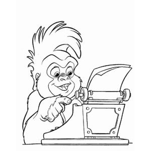 Coloriage de Terk