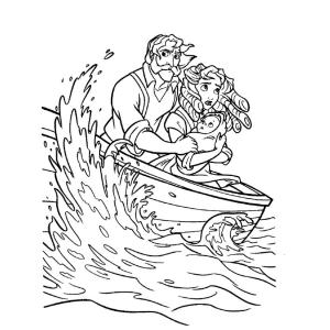 Coloriage des parents de Tarzan