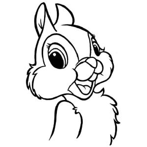 Coloriage d'un portrait de panpan