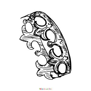 Coloriage d'une Couronne à Imprimer en PDF