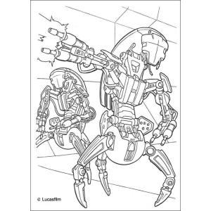 Coloriage Star Wars à imprimer