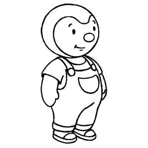 Coloriage Tchoupi en ligne