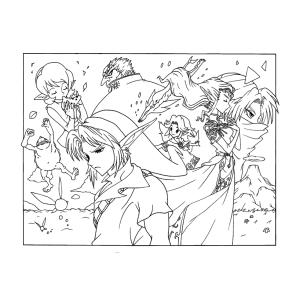 Coloriage Zelda gratuit