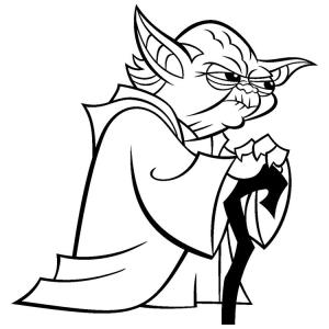 Dessin de maître Yoda