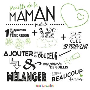 Un beau dessin a imprimer pour offrir a maman pour la fete des meres ou pour un anniversaire.Retrouvez la recette d'une maman parfaite plein de tendresse et d'amour. Il ne vous reste plus qu'à imprime