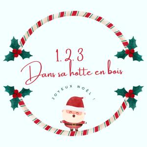 1,2,3 dans sa hotte en bois: découvrez les paroles à imprimer ainsi que la fiche des paroles. Apprenez cette jolie chanson de Noël qui sera parfaite à apprendre à l'approche de la fin de l'année afin 