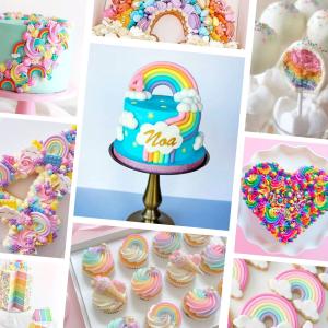 Top 20 gâteaux arc-en-ciel