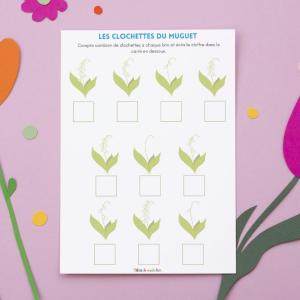 Jeu de calcul du 1er mai : les clochettes du muguet