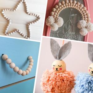 Idées déco avec perles en bois