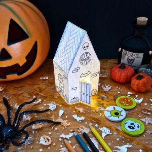Maison hantée à monter et à décorer pour Halloween