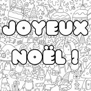 Coloriage Joyeux Noël gratuit