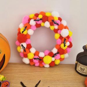 Couronne d'Halloween colorée : Une activité facile pour les tout-petits