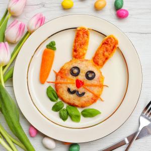 Mini pizza lapin